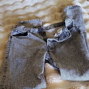 VINTAGE Levi's Black Relaxed Jeans with Distressed Look